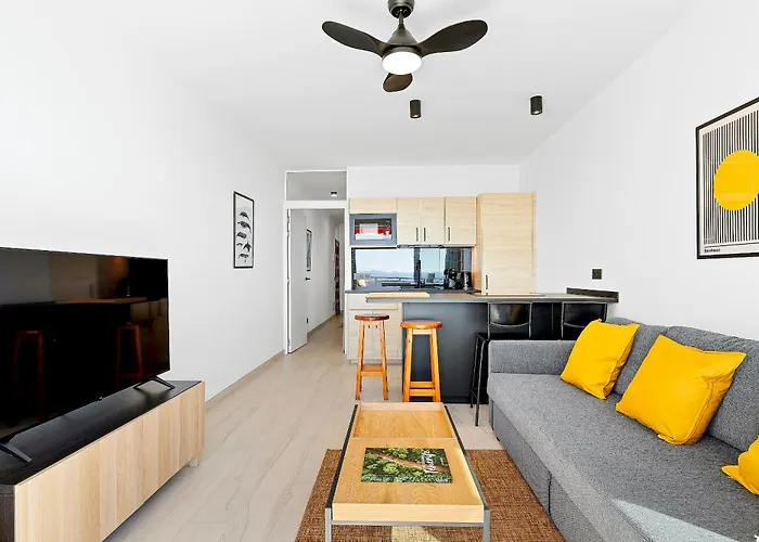 Modern Cozy Ocean View Near The With Swimming Pool In Complex * Puerto de Santiago (Tenerife)